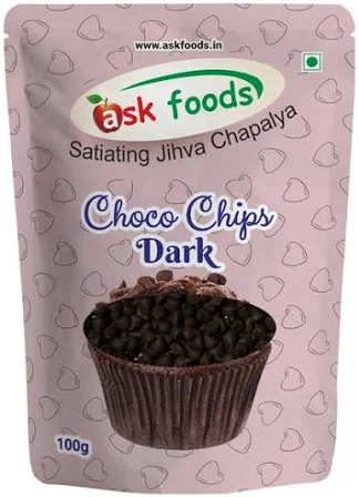 Ask Foods Chocolate Chips 100 g